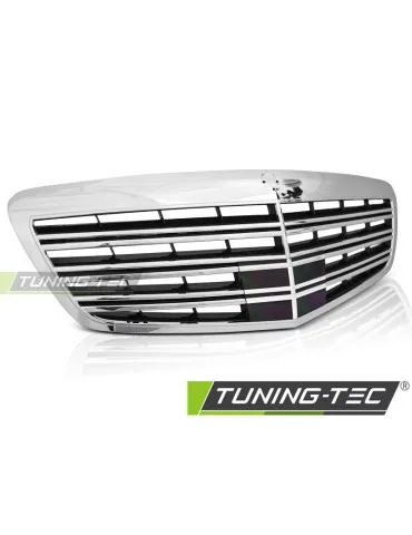 Calandre noire chromée pour MERCEDES W221 09-13