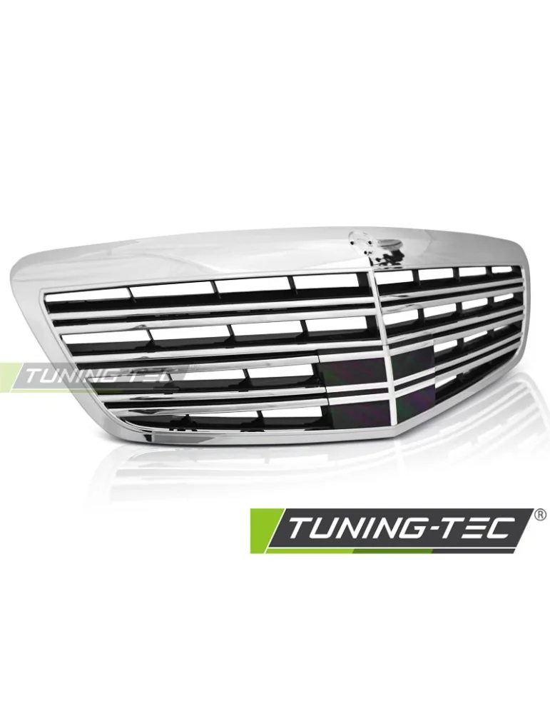 Calandre noire chromée pour MERCEDES W221 09-13