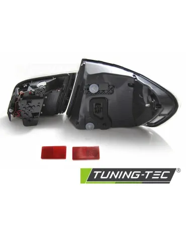Feux arrière à LED noirs fumés pour BMW F10 10-07.13