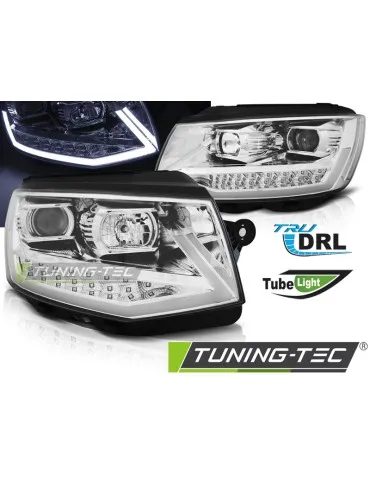 Phares à LED chromés pour VW T6 15-19