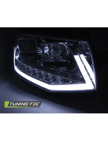 Phares à LED chromés pour VW T6 15-19