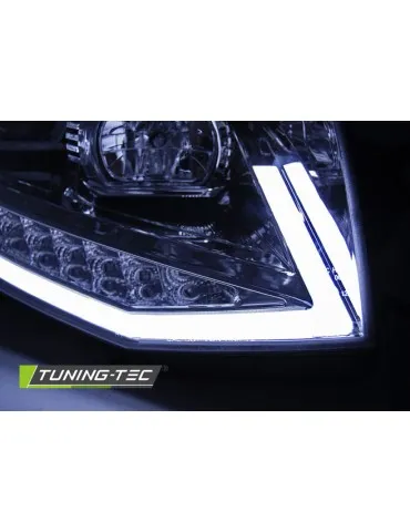 Phares à LED chromés pour VW T6 15-19