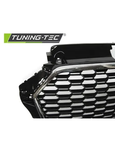 Calandre noire chromée pour AUDI A3 8V 17