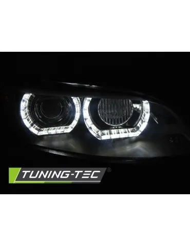 Phares au xénon noirs pour BMW E92/E93 06-10