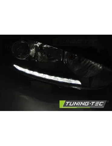Phares à LED chromés pour FORD FIESTA MK7 13-16
