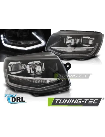 Phares noirs pour VW T6 15-19