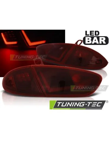 Feux arrière à LED fumés rouges pour SEAT LEON 03.09-12