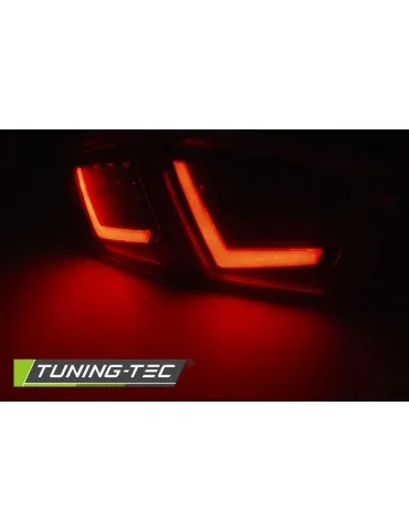 Feux arrière à LED fumés rouges pour SEAT LEON 03.09-12