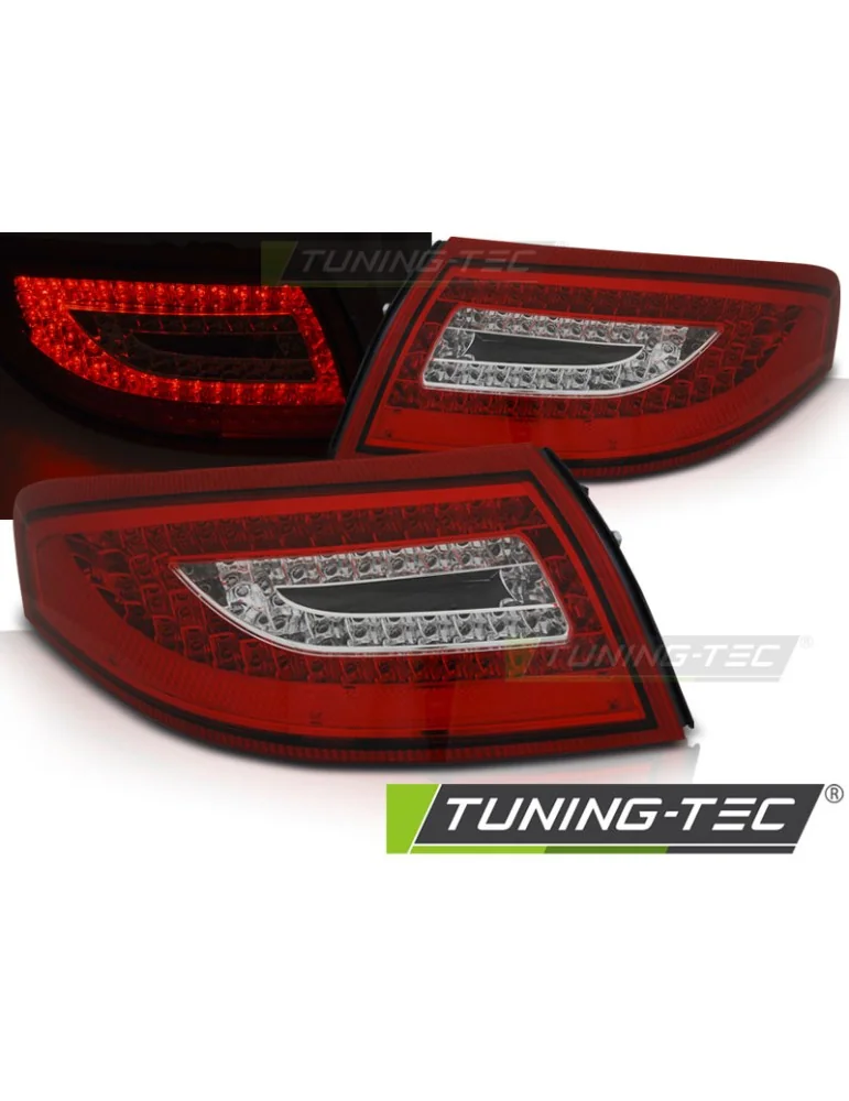 Feux arrière à LED rouges blancs pour PORSCHE 911 996 99-04