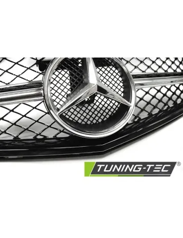Calandre noire chromée pour MERCEDES W204 07-14