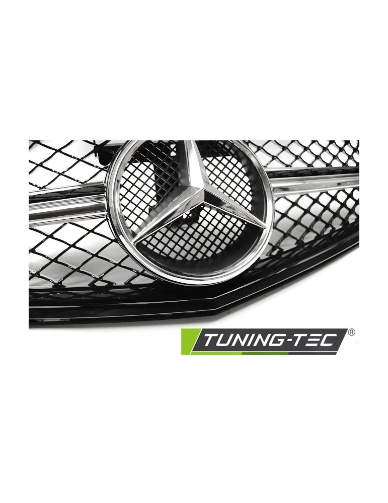 Calandre noire chromée pour MERCEDES W204 07-14