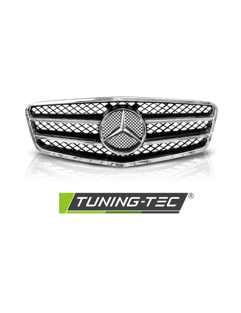 Calandre noire chromée pour MERCEDES W212 09-13