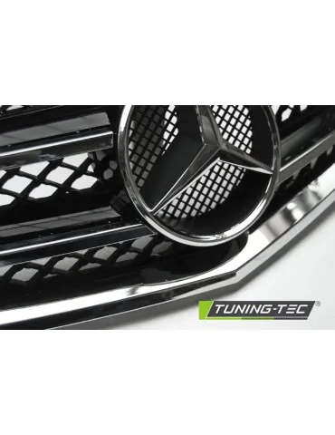 Calandre noire chromée pour MERCEDES W212 09-13