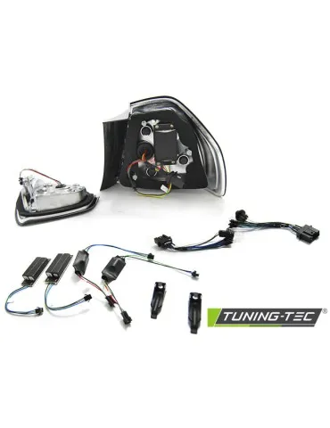 Feux arrière à LED fumés rouges pour BMW E90 03.05-08.08