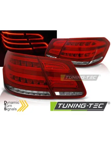 Feux arrière à LED rouges blancs pour MERCEDES W212 E-KLASA 09-13
