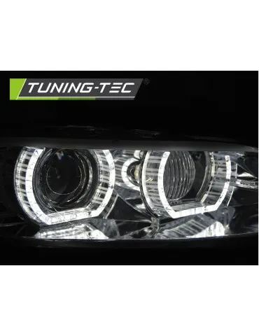 Phares au xénon chromés pour BMW E92/E93 06-10