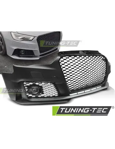 Pare-chocs avant noir pour AUDI A3 12-16