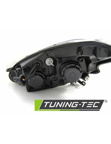 Phares à LED noirs pour PEUGEOT 208 4.12-06.15