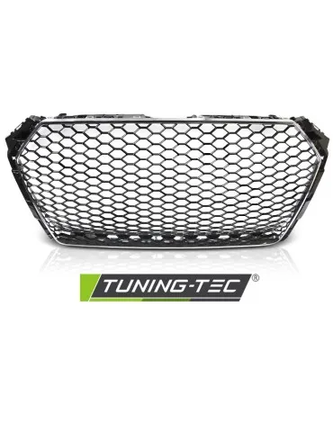 Calandre noire chromée pour AUDI A4 B9 15-19