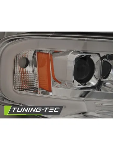 Phares à LED chromés pour DODGE RAM 02-06