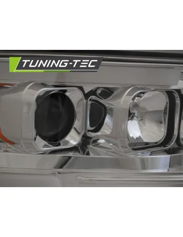 Phares à LED chromés pour DODGE RAM 02-06