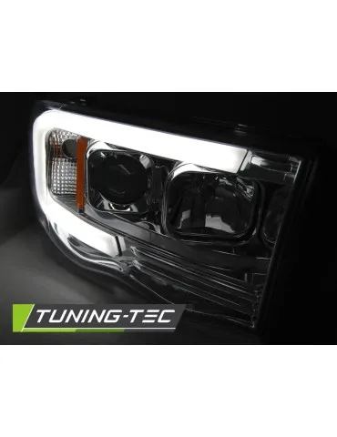 Phares à LED chromés pour DODGE RAM 02-06
