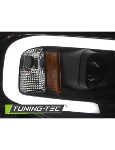 Phares à LED noirs pour DODGE RAM 02-06