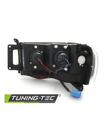 Phares à LED noirs pour DODGE RAM 02-06