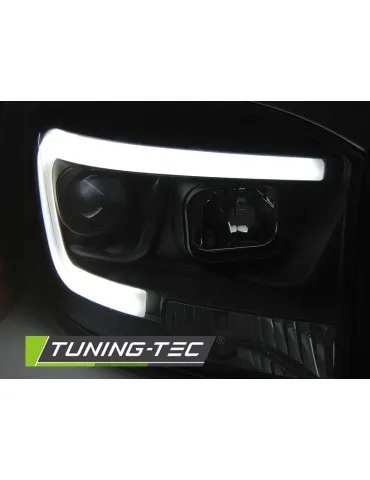 Phares à LED noirs pour DODGE RAM 06-08