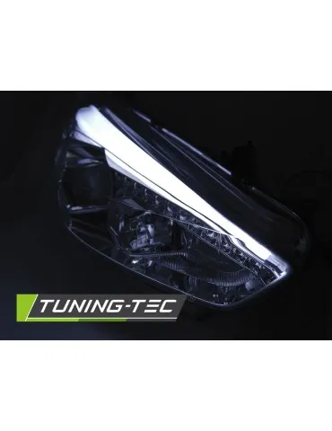Phares à LED chromés pour FORD FOCUS MK3 15-18