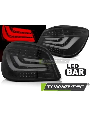 Feux arrière à LED noirs pour BMW E60 03.07-12.09