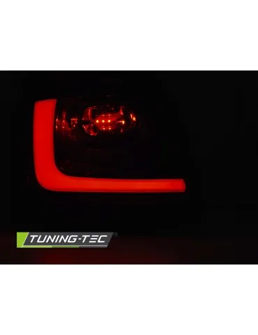 Feux arrière à LED fumés rouges pour VW POLO 09-14