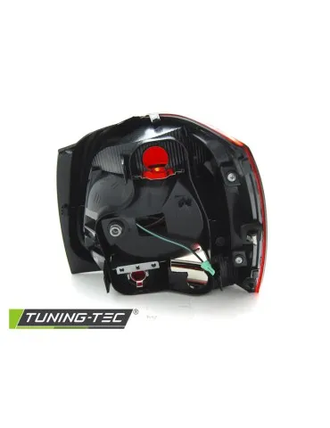 Feux arrière à LED fumés rouges pour VW POLO 09-14