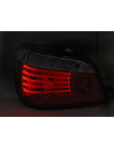 Feux arrière à LED rouges blancs pour BMW E60 07.03-07