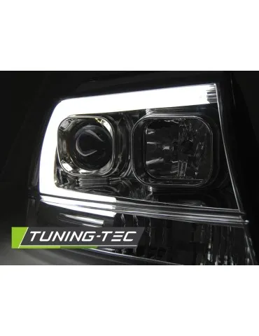 Phares à LED chromés pour CHRYSLER JEEP GRAND CHEROKEE 99-05.05
