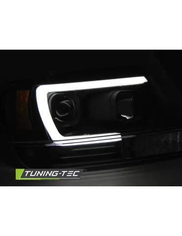 Phares à LED noirs pour CHRYSLER JEEP GRAND CHEROKEE 99-05.05