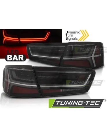 Feux arrière à LED fumés pour AUDI A6 C7 11-14 Berline