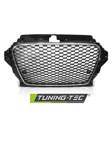 Calandre noire chromée pour AUDI A3 8V 12-16