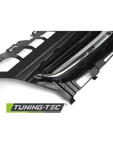 Bloc optique noir chromé pour OPEL ASTRA J 12-15 5 portes