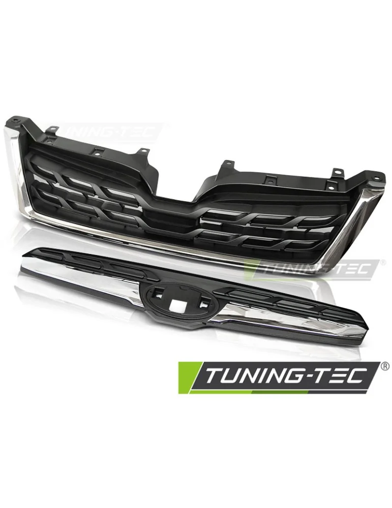 Bloc optique noir chromé pour SUBARU FORESTER IV 13-18