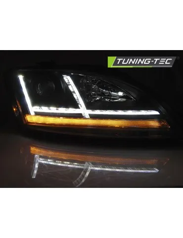 Phares à LED noirs pour AUDI TT 06-10 8J