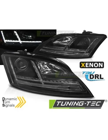 Phares au xénon noirs pour AUDI TT 06-10 8J