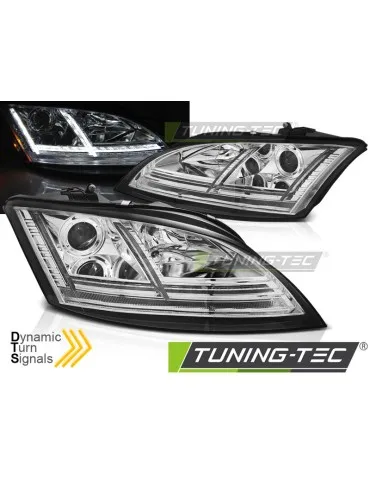 Phares à LED chromés pour AUDI TT 06-10 8J