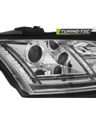 Phares au xénon chromés pour AUDI TT 06-10 8J
