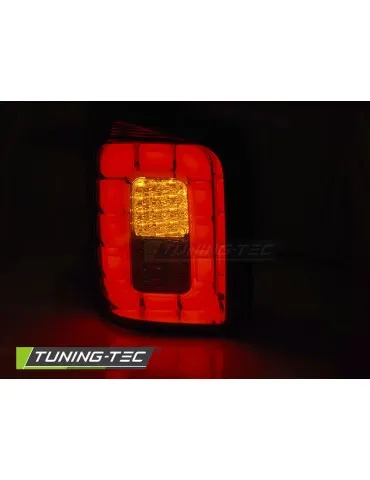 Feux arrière à LED fumés rouges pour VW T6 15-19 TRANSPORTER