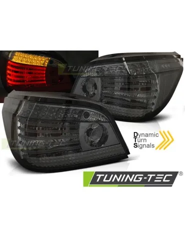 Feux arrière à LED fumés pour BMW E60 03.07-12.09