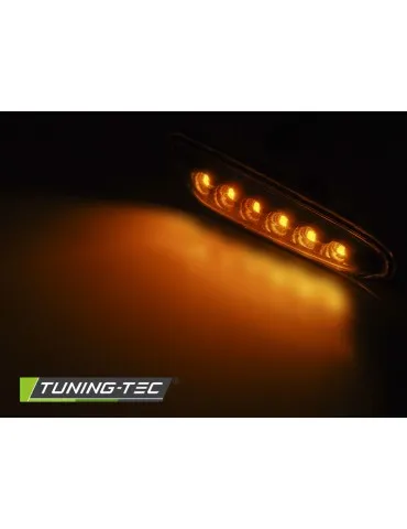 Répétiteurs latéraux à LED noirs pour BMW E46 E60 E87 E90