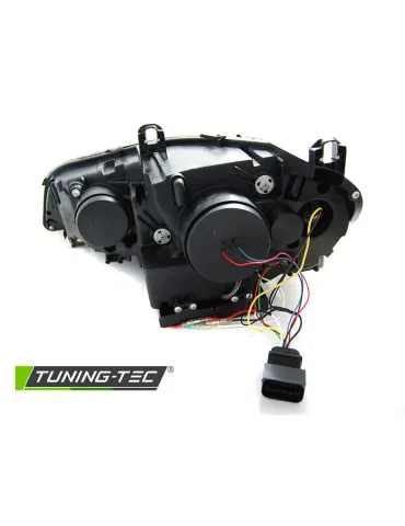 Phares au xénon noirs pour BMW X5 E70 07-13