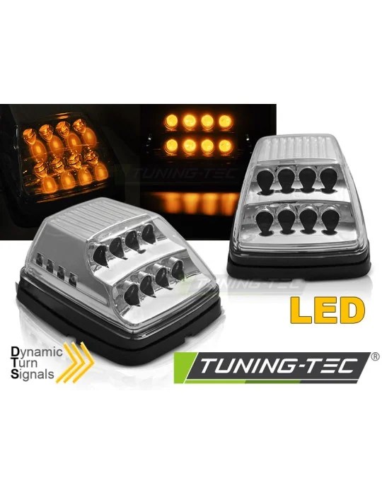 Bloc optique à LED chromé pour Mercedes Classe G W463 (1990 - 2012)