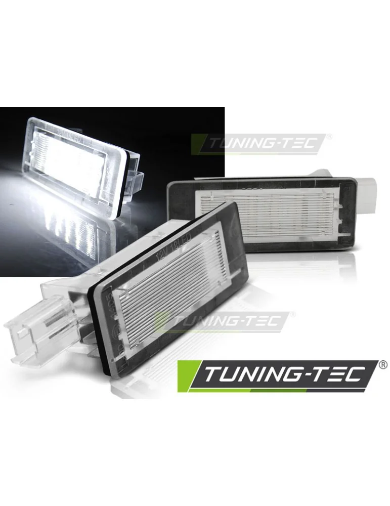 Éclairage de plaque à LED pour RENAULT ESPACE SCENIC DACIA DUSTER LODGY
